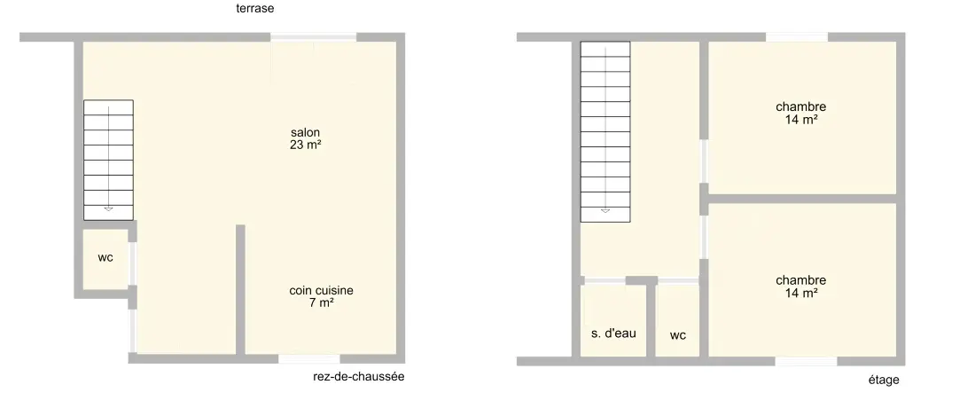 Gîte de France Les champs n°4 3 épis