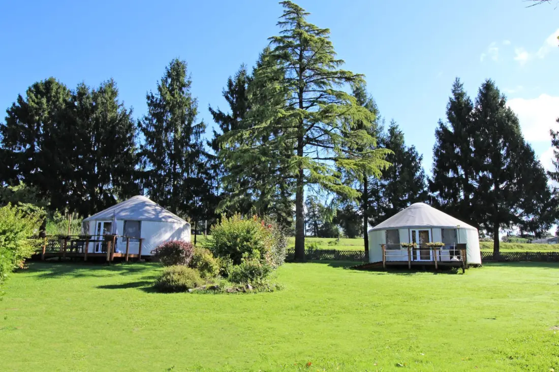 Gîte de France Les yourtes de saint mathieu n°3