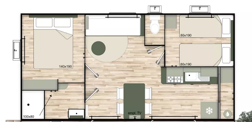 Ushuaïa Villages - Camping du Sabot 3 étoiles★★★