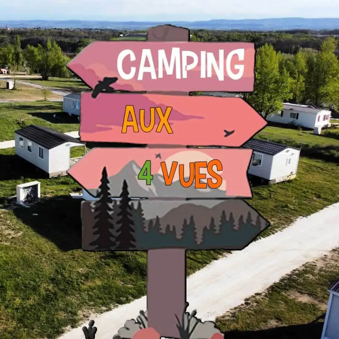 Camping Aux 4 Vues3 étoiles★★★