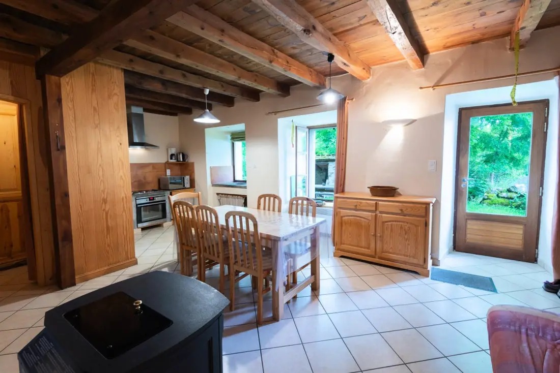Gîte de France Gîtes de france  6/7 personnes aux combes 3 épis
