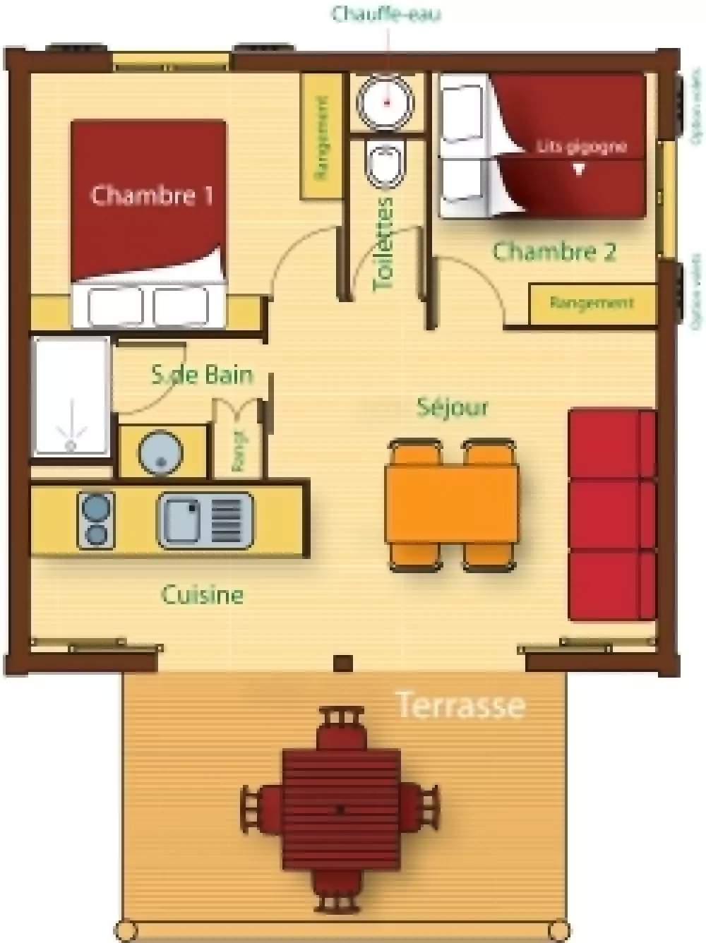 Camping Les Cerisiers du Jaur4 étoiles★★★★