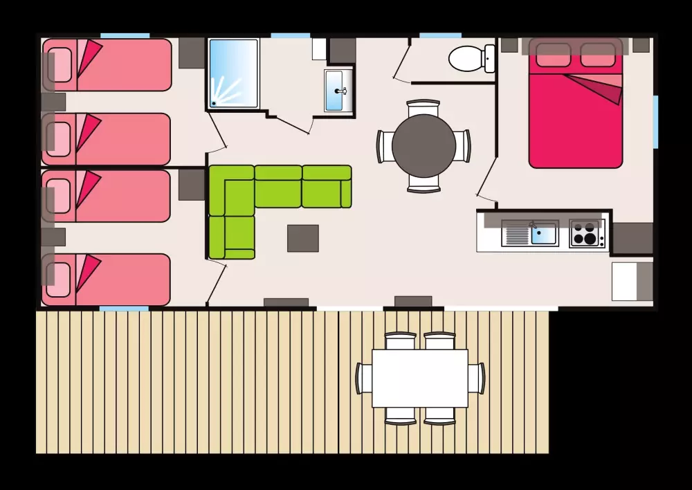 Camping Les Cerisiers du Jaur4 étoiles★★★★