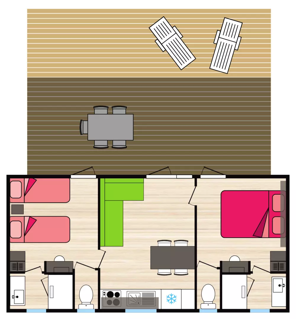 Camping Les Cerisiers du Jaur4 étoiles★★★★