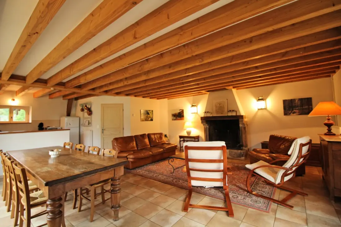 Gîte de France Le bûcher 3 épis