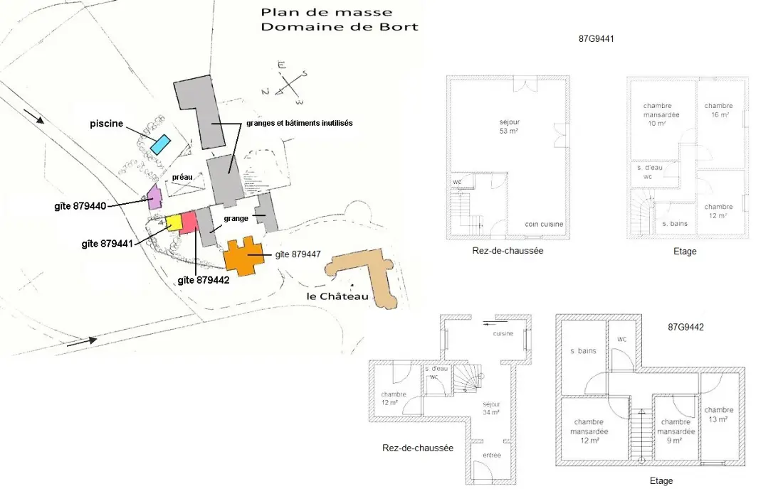 Gîte de France Le bûcher et la volière 3 épis