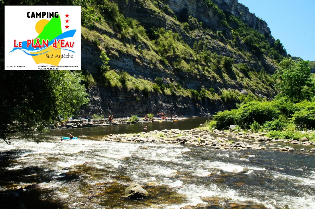 Flower Camping Le Plan d'Eau - Ardèche 4 étoiles★★★★