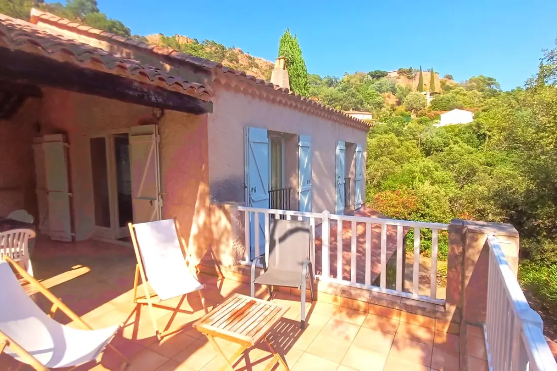 Villa Familiale Dans Un Domaine Arboré Proche Mer