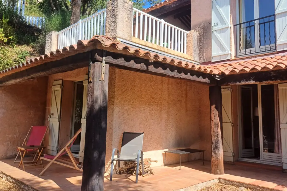 Villa Familiale Dans Un Domaine Arboré Proche Mer