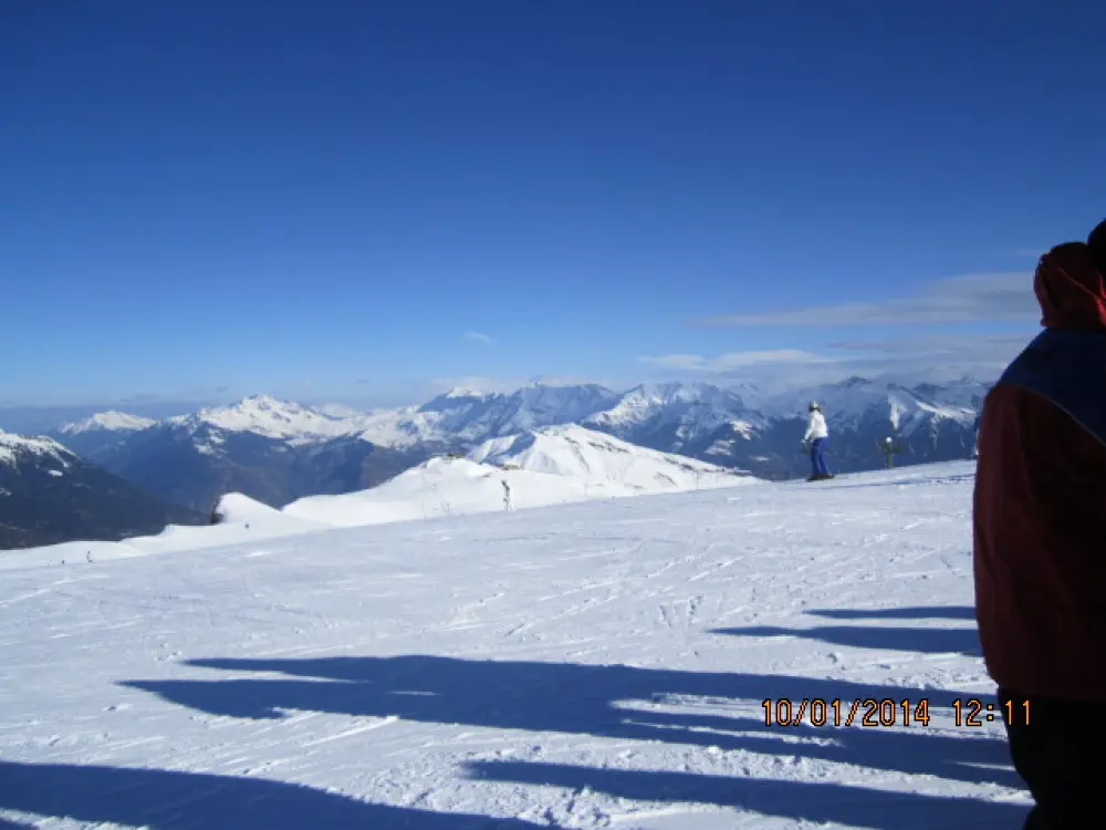 Appartement 4 pers. avec balcon vue montagne