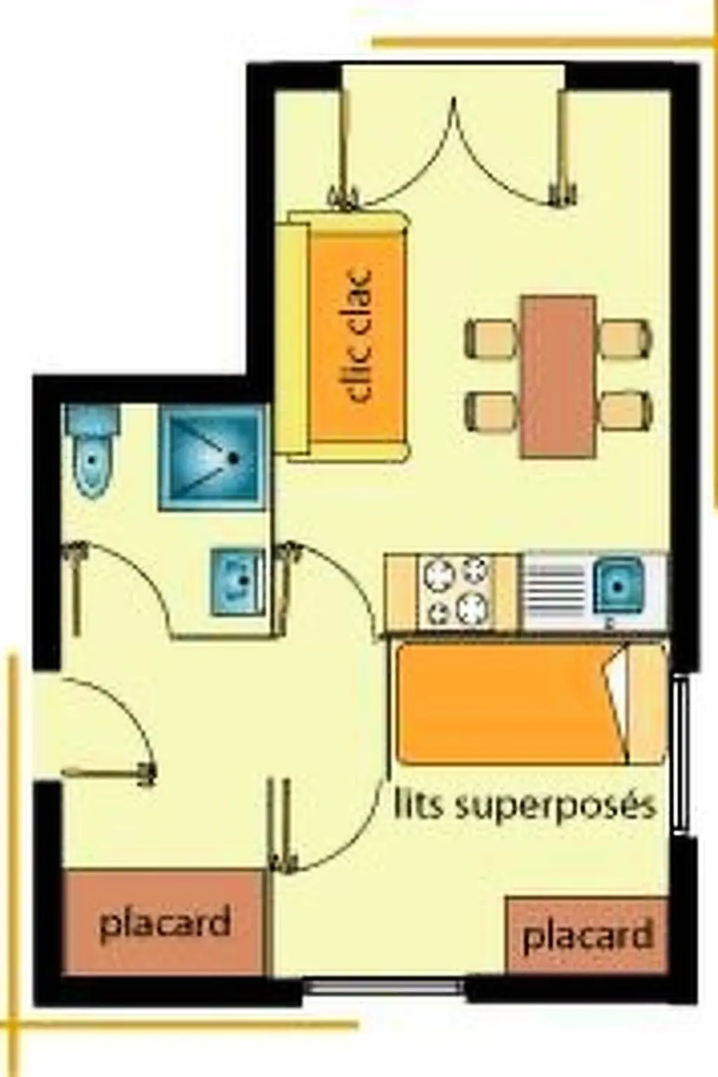 Résidence Wohnung in Chalet