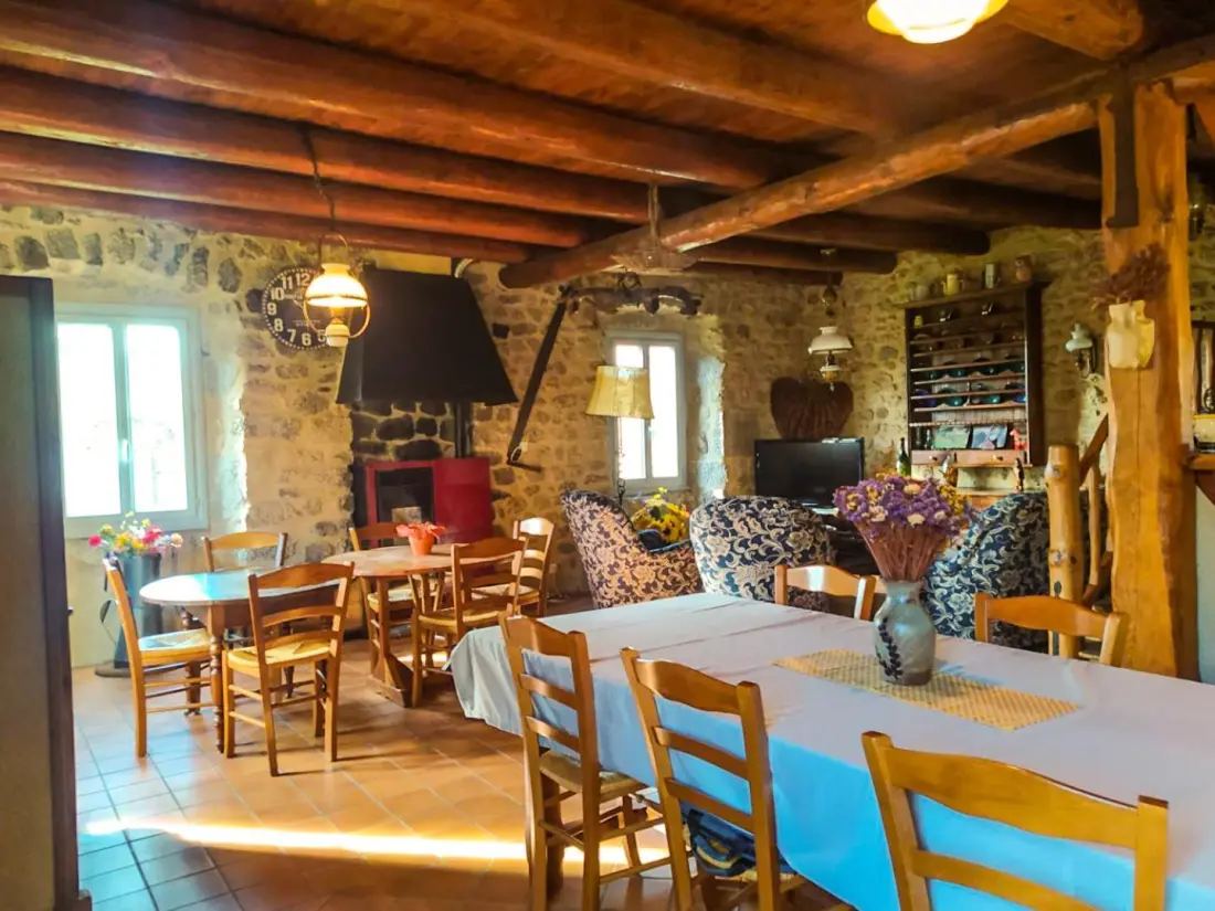 Gîte de France Gîte la fontaine 10/12 personnes 2 épis
