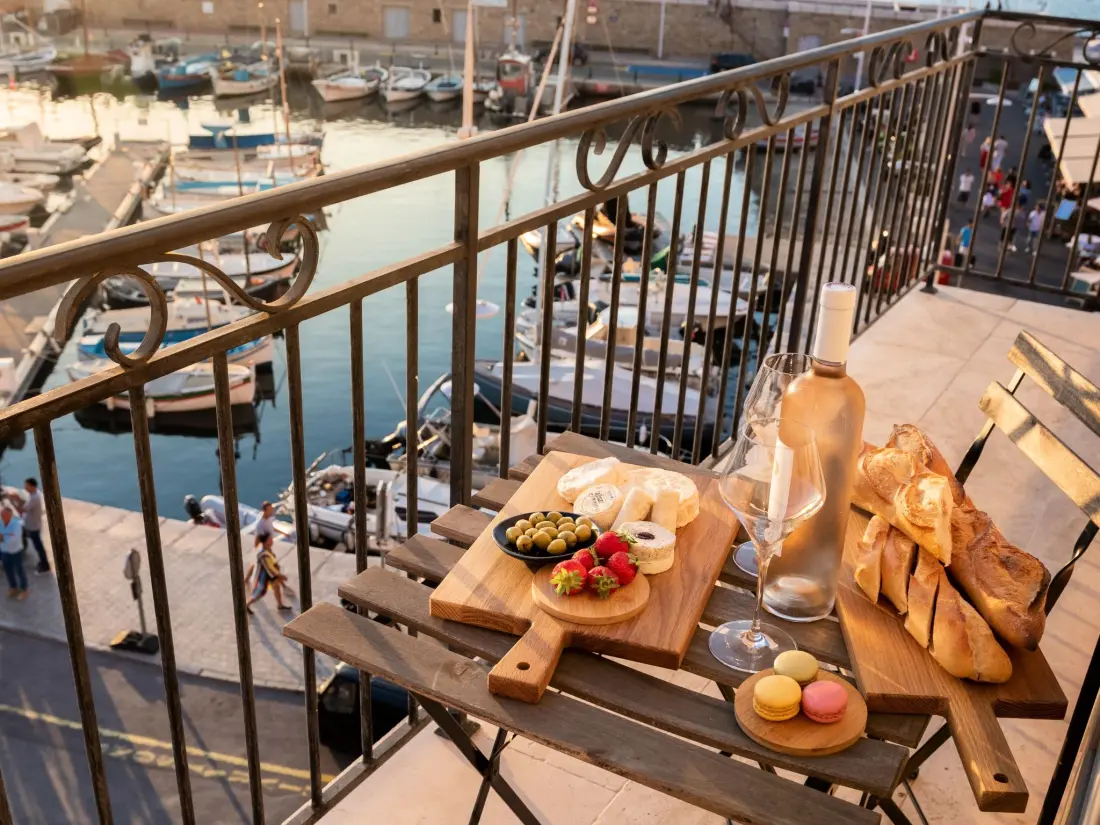 Résidence Wunderschöne Wohnung mit Balkon am Hafen
