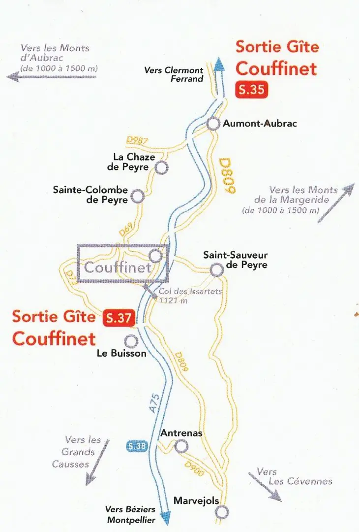 Gîte de France Gîte bienvenue à couffinet 3 épis