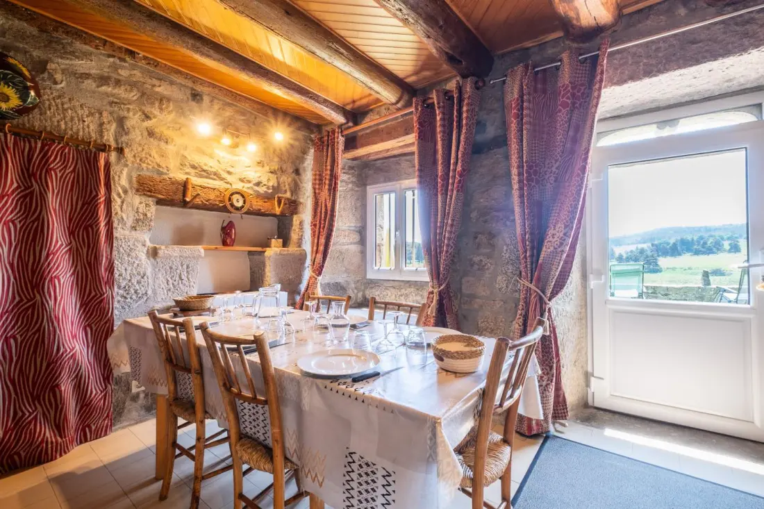 Gîte de France Les fleurs de l'aubrac 4/6 pers 3 épis