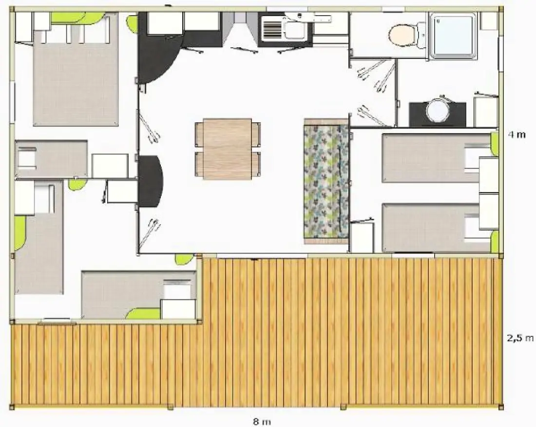 Camping Paradis Utah Beach 4 étoiles★★★★