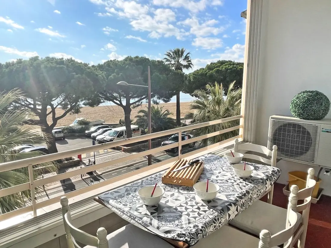 Résidence Appt T3 - Klima - Blick aufs Meer - Face plage - Ste Maxime