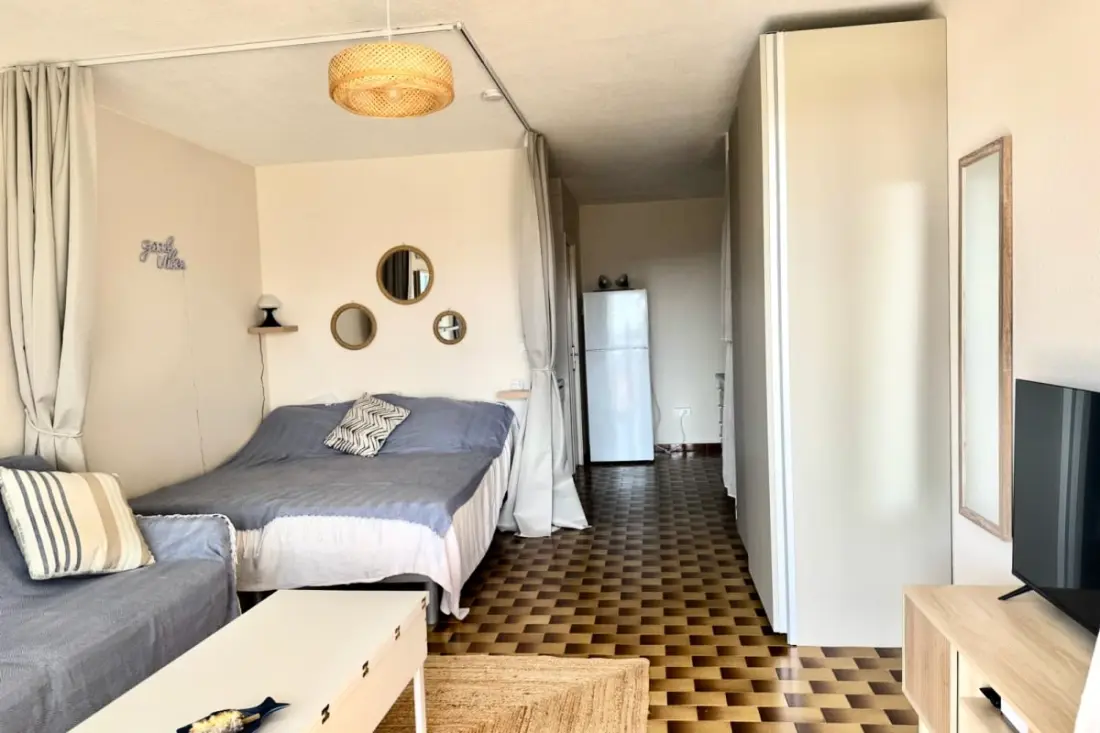 Studio 4 Pers Avec Piscine Tennis Vue Mer