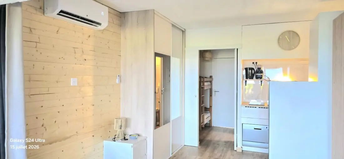 Studio Vue Mer Avec Terrasse Et Piscine Partagée