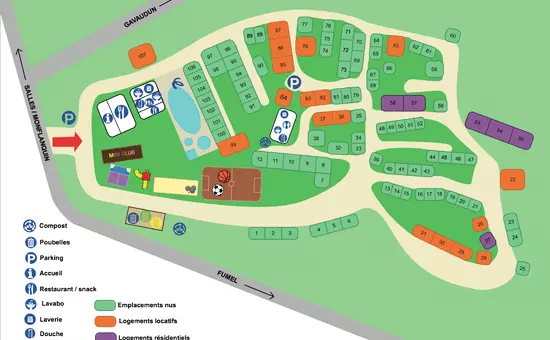 Camping des Bastides****