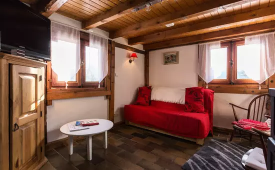 Chalet 5 pers. vue montagne