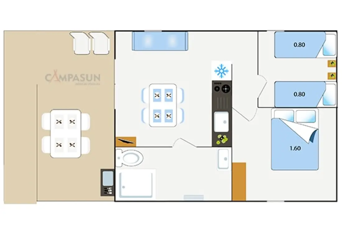 Campasun Camping Mas de Pierredon 5 étoiles★★★★★