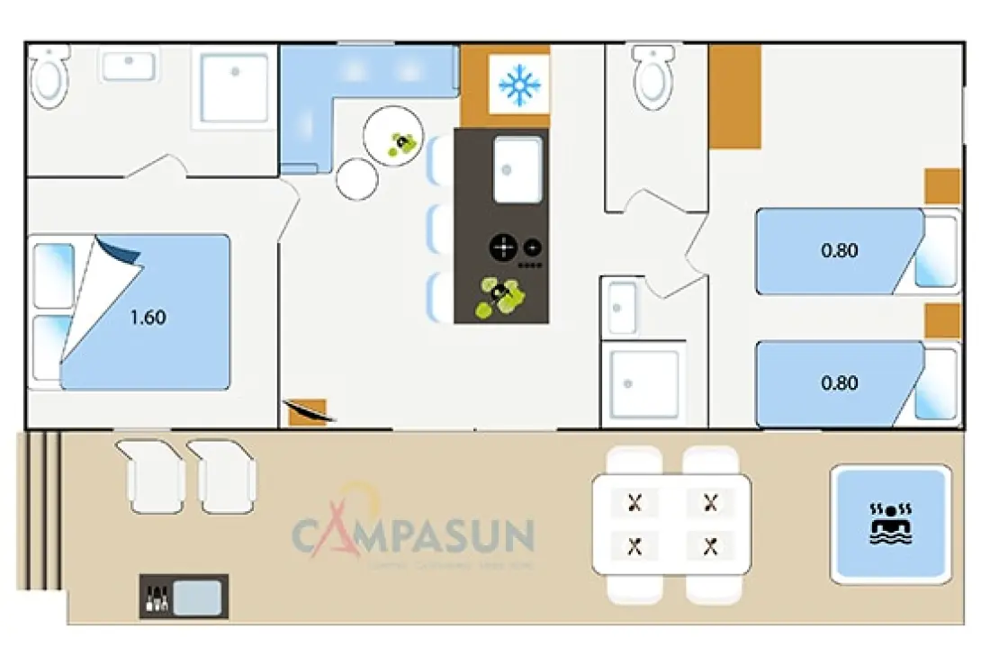 Campasun Camping Mas de Pierredon 5 étoiles★★★★★