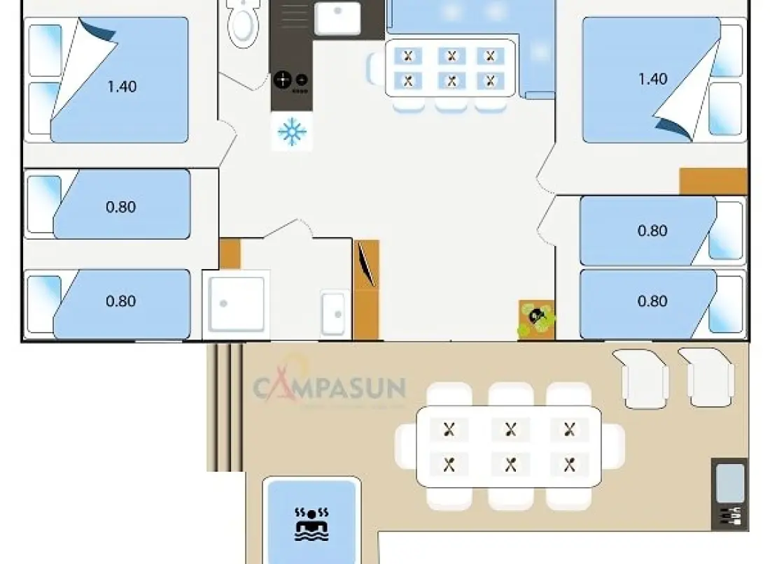 Campasun Camping Mas de Pierredon 5 étoiles★★★★★