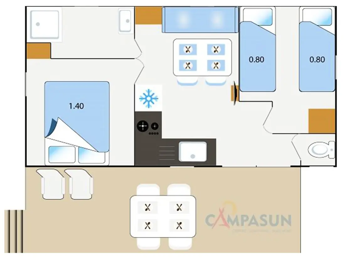 Campasun Camping Parc Mogador 4 étoiles★★★★