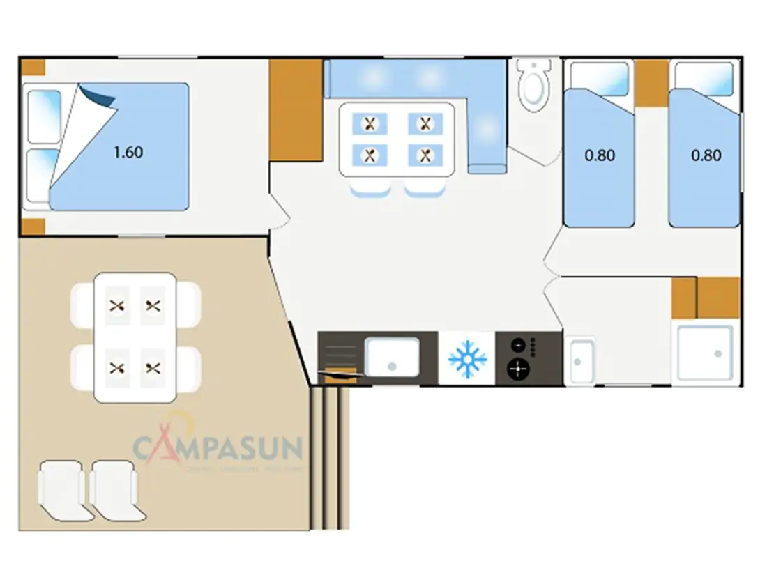 Campasun Camping Parc Mogador 4 étoiles★★★★