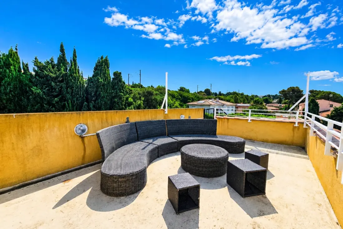 Piscine Privé Maison  à 50 Mètre De La Plage