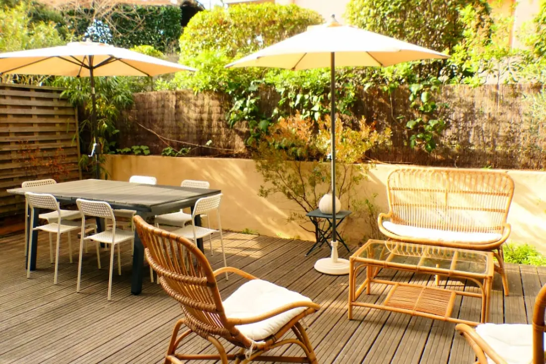 Apt Rez De Jardin, Proche Mer Et Port
