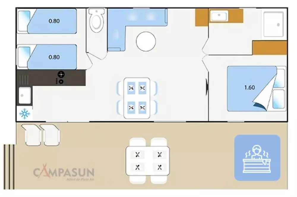 Campasun Camping de l'Etang de La Bonde 3 étoiles★★★