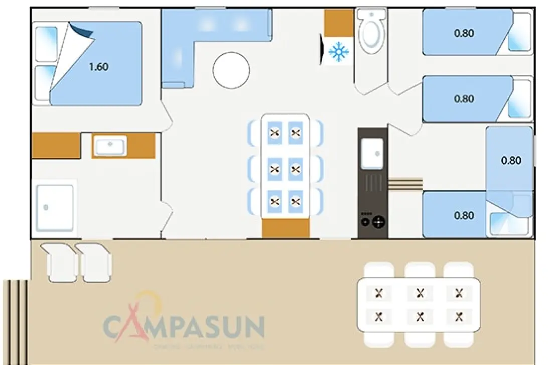 Campasun Camping de l'Etang de La Bonde 3 étoiles★★★