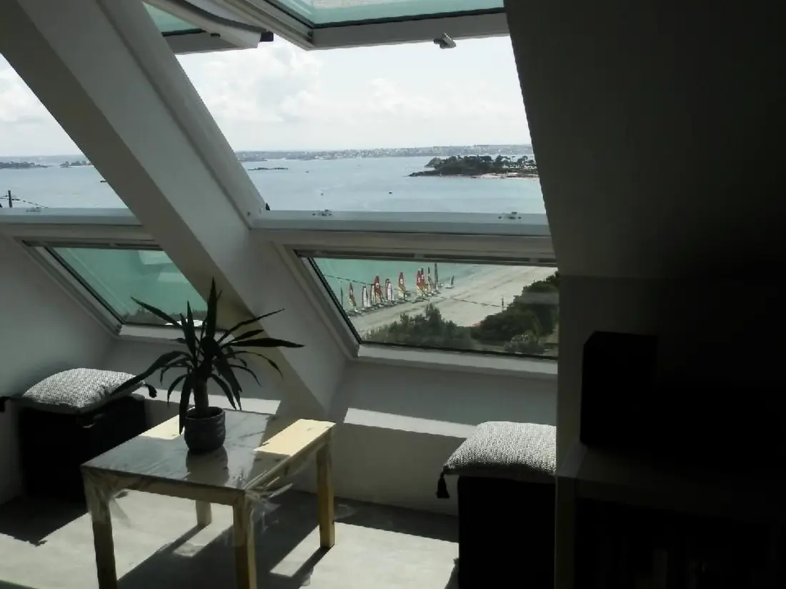 Résidence "Tromeal Lasalle" blick auf das Meer. Mit 4 Ster