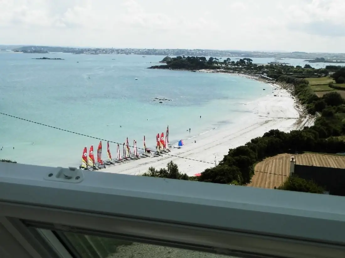 Résidence "Tromeal Lasalle" blick auf das Meer. Mit 4 Ster