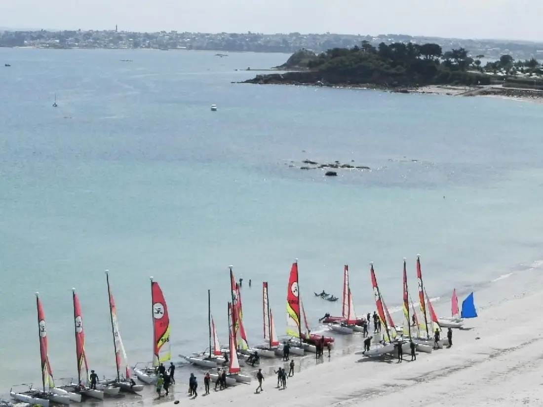 Résidence "Tromeal Lasalle" blick auf das Meer. Mit 4 Ster