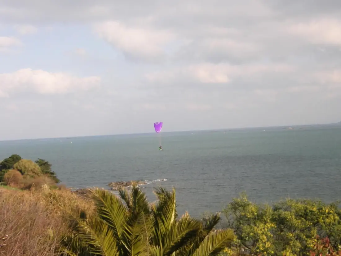 Résidence "Tromeal Lasalle" blick auf das Meer. Mit 4 Ster