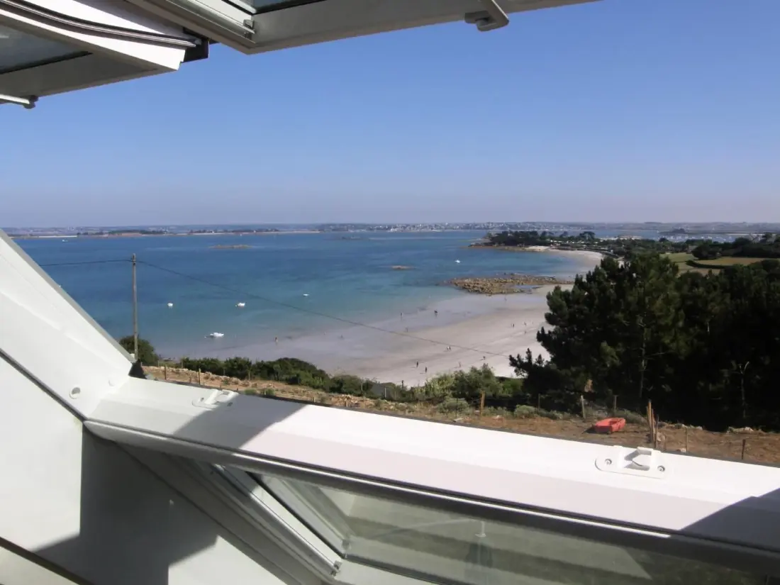 Résidence "Tromeal Lasalle" blick auf das Meer. Mit 4 Ster