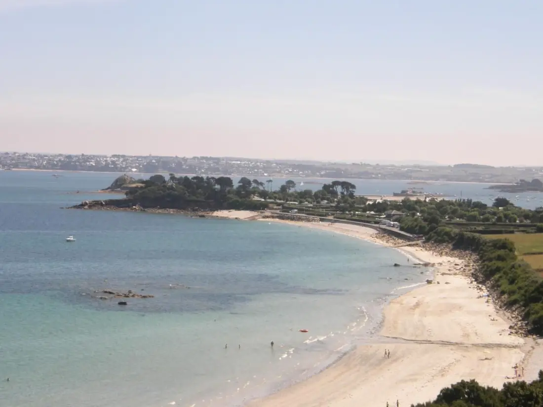 Résidence "Tromeal Lasalle" blick auf das Meer. Mit 4 Ster