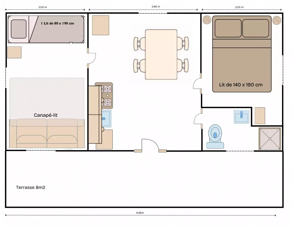 Camping de l'Eau Mère 3 étoiles★★★