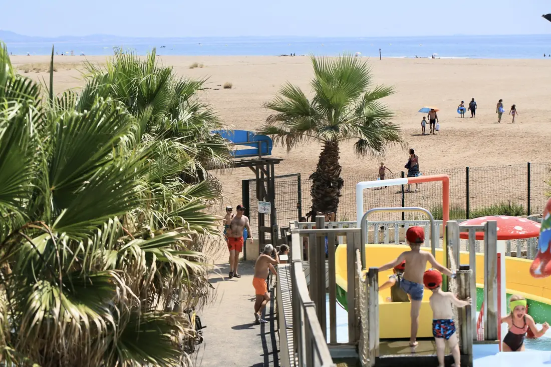 Camping Bleu Marine 41 étoiles★ - Plage