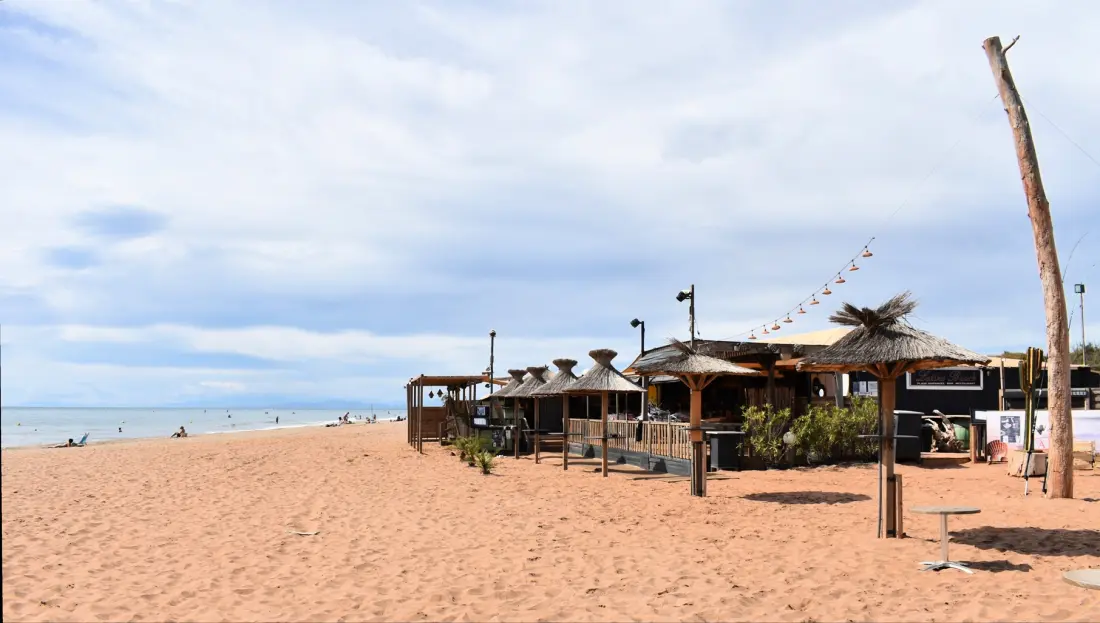 Camping Bleu Marine 41 étoiles★ - Plage