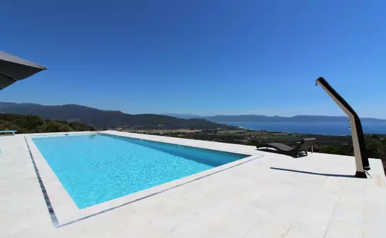 Villa 10 pers. avec vue panoramique sur Golfe du Valinco