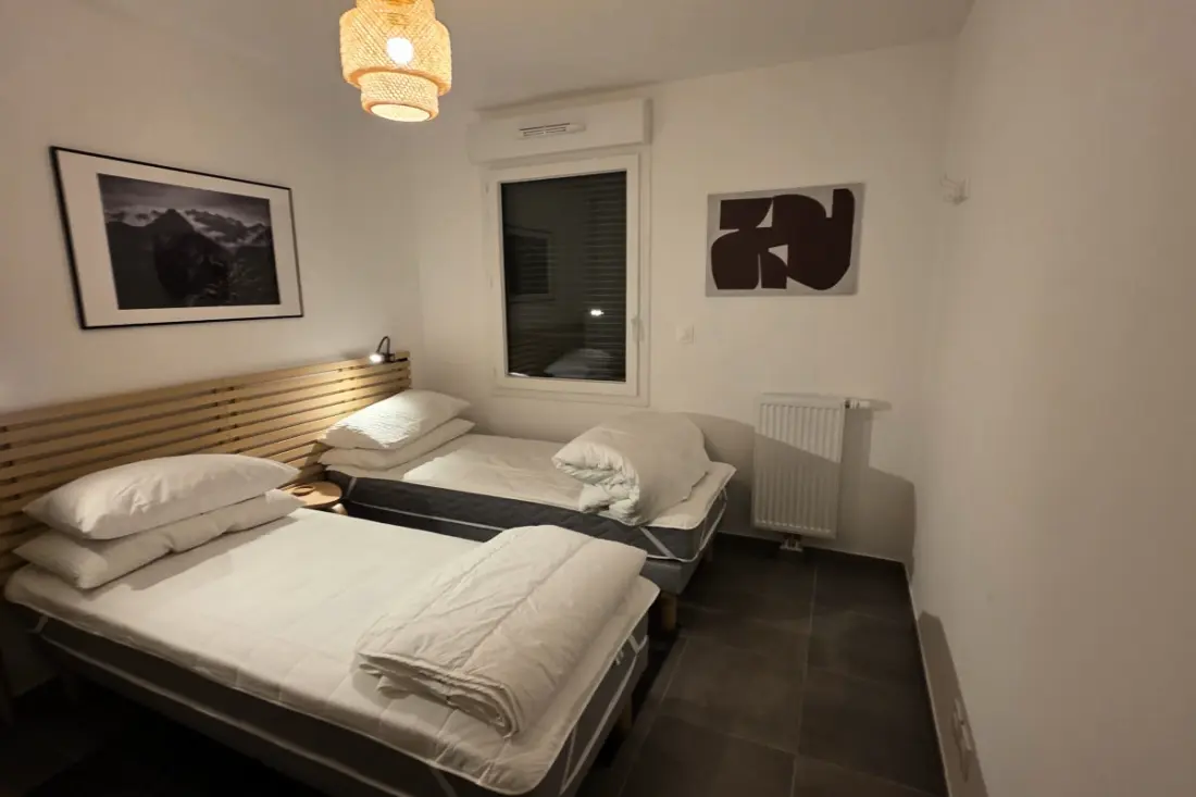 Appart Moderne Avec Balcon Et Garage à Briançon