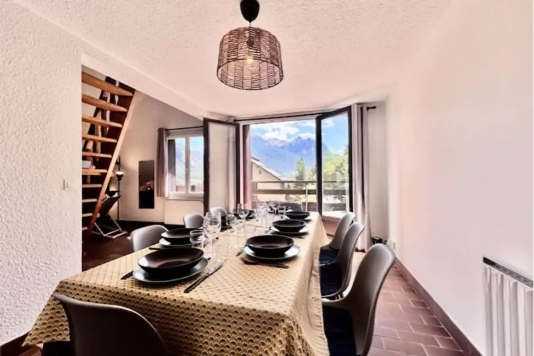 Appartement Spacieux à Briançon Pour 10 Personnes