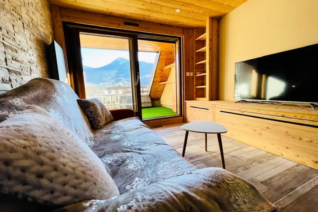 Beau Studio Avec Vue Magnifique
