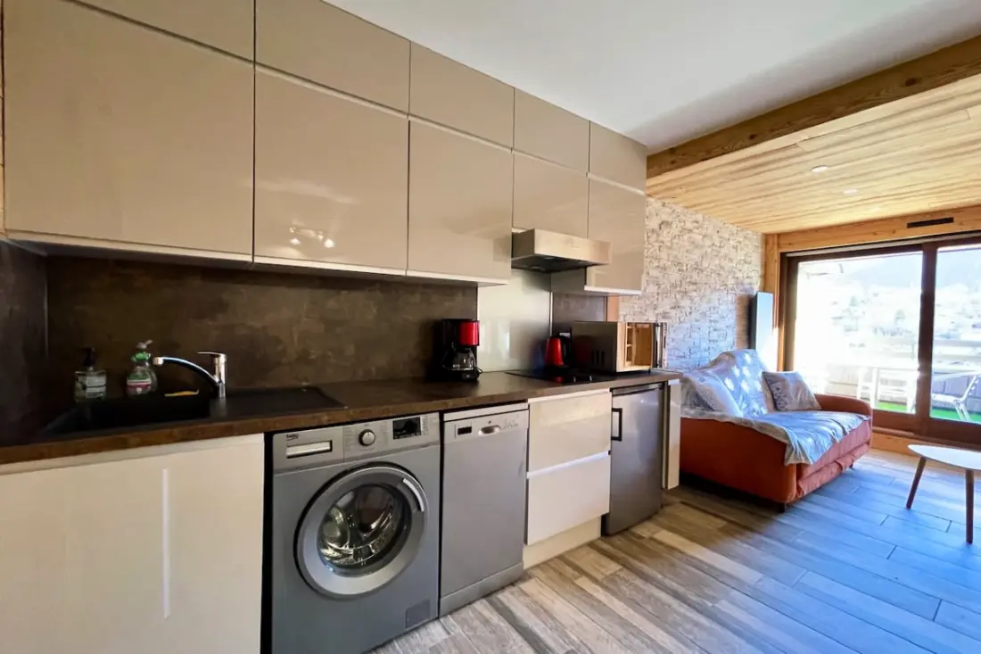 Beau Studio Avec Vue Magnifique