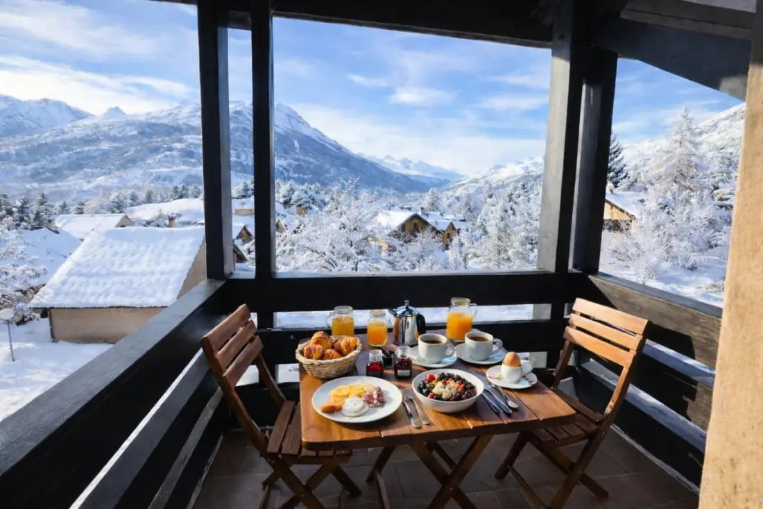 Studio Avec Vue Imprenable Sur Serre Chevalier