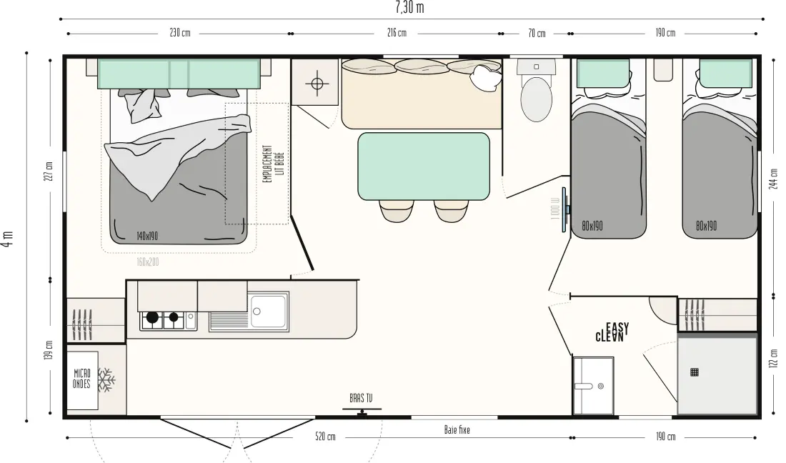 Camping Domaine de la Motte4 étoiles★★★★